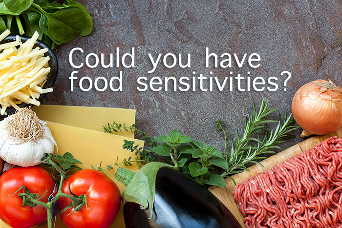Could you have a food sensitivity problem?